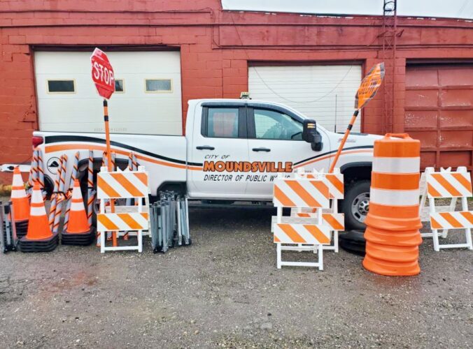 Moundsville Awarded $3,500 Work Zone Sign Package